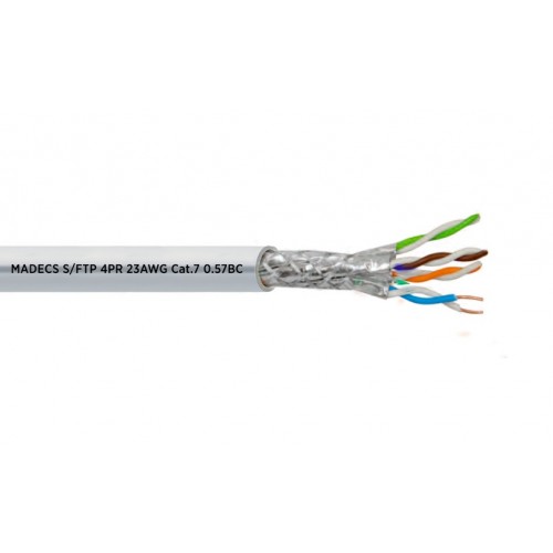 Витая пара S/FTP 4PR 23AWG Cat.7 PVC экранированная внутренняя(DCM Test Report) Польша