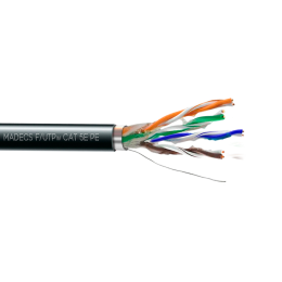 Витая пара F/UTPw 4PR 24AWG Cat.5e OUTDOOR Наружная экранированная с гидрофобным заполнением(DCM Test Report) Польша