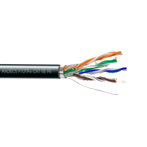 Витая пара F/UTPw 4PR 24AWG Cat.5e OUTDOOR Наружная экранированная с гидрофобным заполнением(DCM Test Report) Польша
