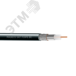 Кабель коаксиальный для наружной прокладки SAT 703PE 75ом 100м Польша