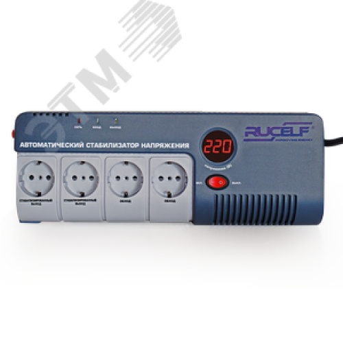 Стабилизатор напряжения релейный однофазный 1.5кВА навесной