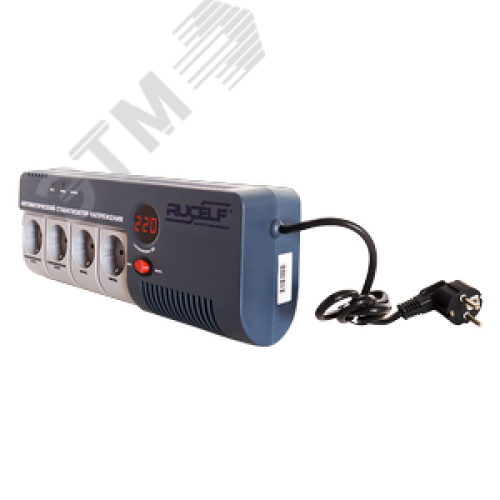 Стабилизатор напряжения релейный однофазный 1.5кВА навесной