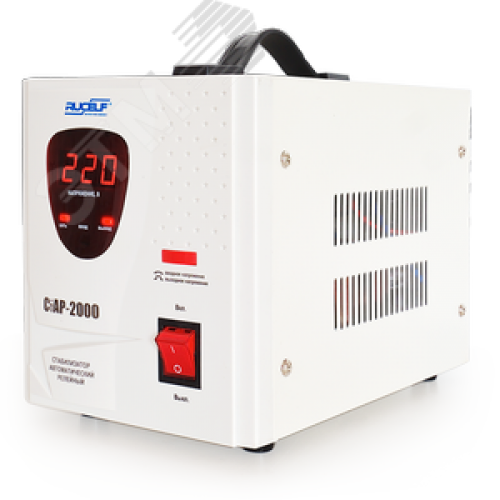 Стабилизатор напряжения релейный однофазный 2 кВА (серия СТАР)