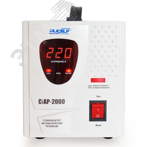 Стабилизатор напряжения релейный однофазный 2 кВА (серия СТАР)