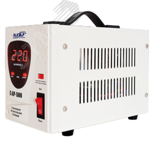 Стабилизатор напряжения релейный однофазный 0.5кВА (серия СТАР)