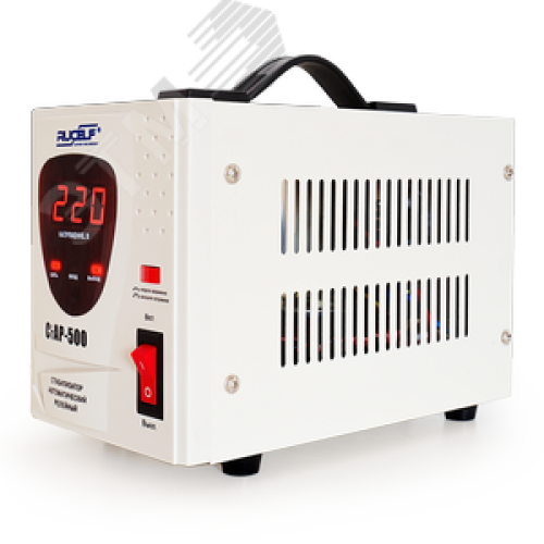 Стабилизатор напряжения релейный однофазный 0.5кВА (серия СТАР)