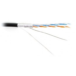 Витая пара F/UTP кат 5e 2х2х0.51 AWG24 Premium PE OUT