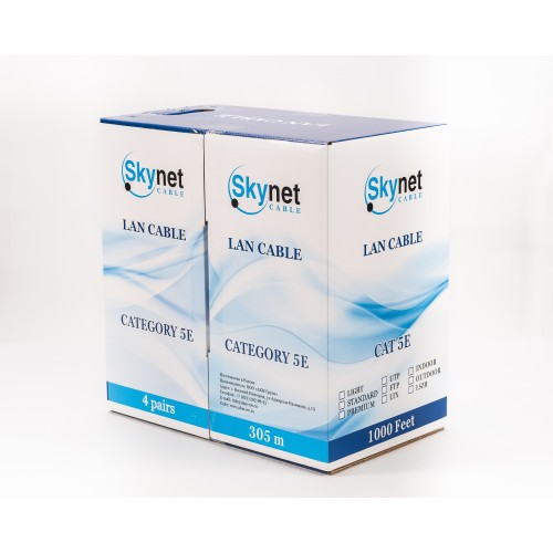 Витая пара F/UTP кат 5e 4х2х0.46 AWG24 Light PE OUT