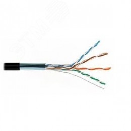 Витая пара F/UTP кат 5e 4х2х0.46 AWG24 Light PE OUT