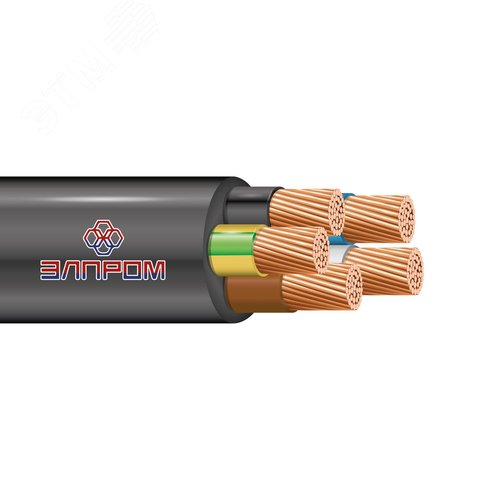 Кабель силовой гибкий КГТП-ХЛ 5х2,5-220/380-3 барТРТС