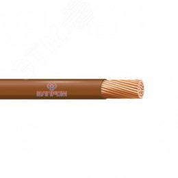 Провод силовой ПуГВ нг(А)LS 1х6 коричневый(бухта) ТРТС