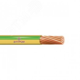Провод ПуВ нг(А)LS 1х25.0 желто-зеленый