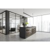 Светильник светодиодный Angusta High 1505x35x90 мм подвесной 30 Вт 3000 К IP40 RAL9005 черный муар с рассеивателем опал