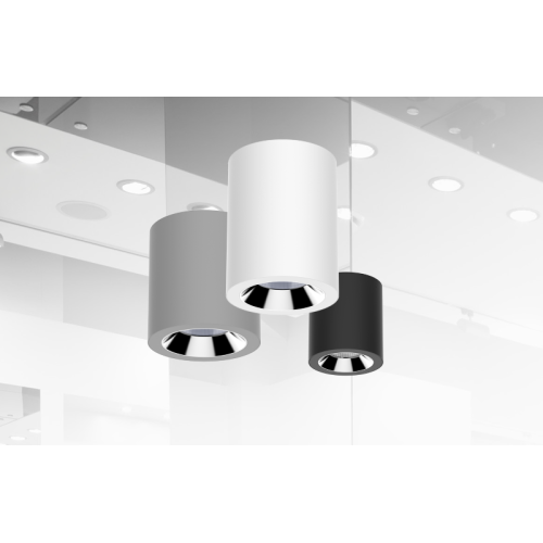 Светильник LED Downlight круглый накладной 125х135 18W 4000K 35 град