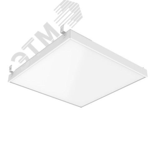 Светильник светодиодный встраиваемый Грильято 30Вт 4000К 588х588х50мм опал планки DALI EM