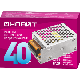 Драйвер 40w OD-P40-IP20-24V