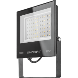 Прожектор светодиодный ДО-100w OFL-03-100-6.5K-BL-IP65-LED