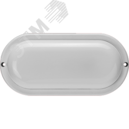 Светильник светодиодный ДБП-15вт OBL-O4-15-4K-WH-IP65-LED