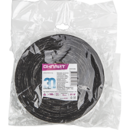 Изолента ОНЛАЙТ 61 161 OIT-H15-30/BL ХБ черная 300г 0,35х15мм 30м