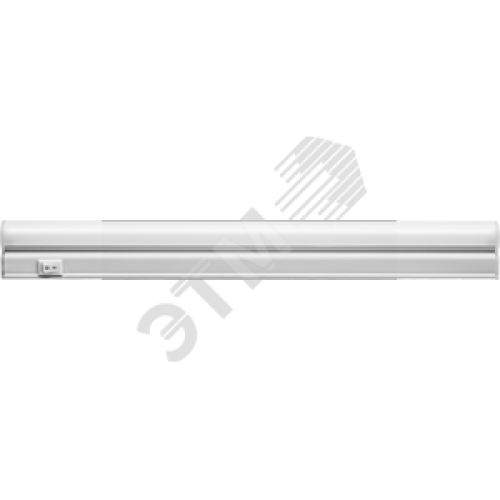 Светильник светодиодный ДПО-5w 4000K 450Лм пластик T5 IP40 с выключателем шнур OLF-P1-5-6.5K-LED