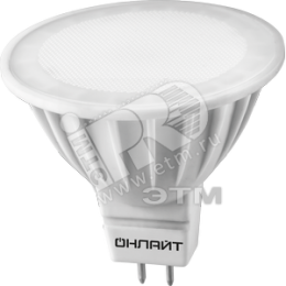 Лампа светодиодная LED 7вт 230в GU5.3 белый