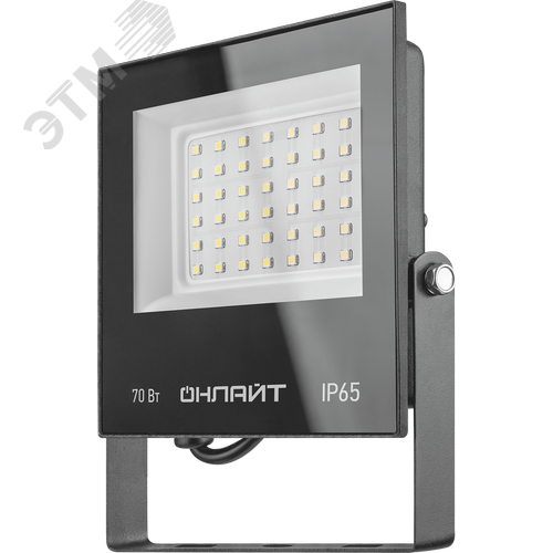 Прожектор светодиодный ДО-70w OFL-03-70-6.5K-BL-IP65-LED