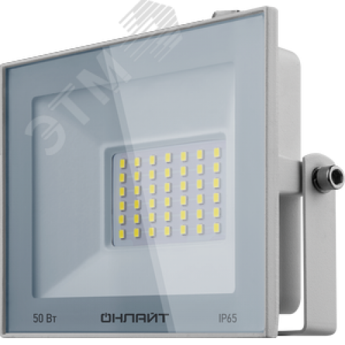 Прожектор светодиодный ДО-50w OFL-50-6K-WH-IP65-LED