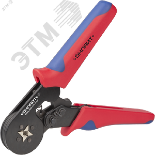 Пресс-клещи саморегулируюшиеся для втулочных наконечников 10 мм2 ОНЛАЙТ OHT-Pkv01-D-10