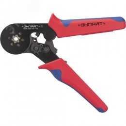 Пресс-клещи саморегулируюшиеся для втулочных наконечников 6 мм2 ОНЛАЙТ OHT-Pkv01-D-6