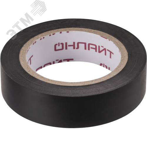 Изолента ОНЛАЙТ 71 674 OIT-B15-10/BL черная