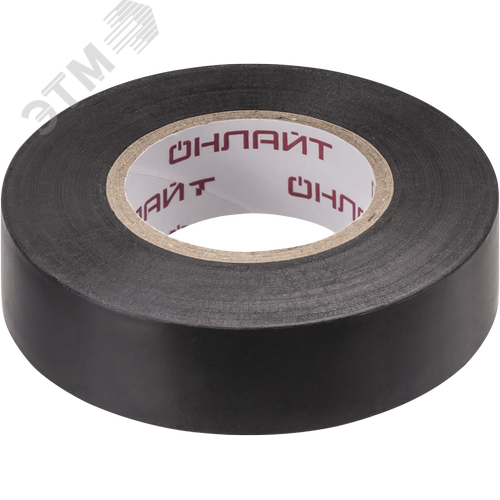 Изолента ПВХ черная 19мм 20м Онлайт