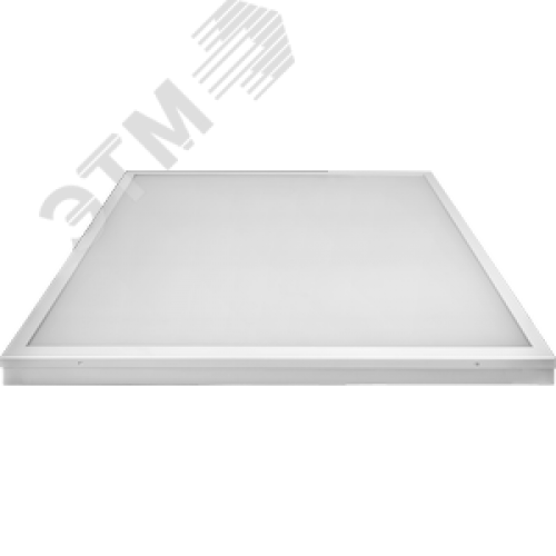 Светильник светодиодный ДВО-40w 595х595х25 4000К 3000Лм матовый с равномерной засветкой