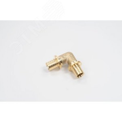 Угольник 16 90 град. аксиальный, латунь DZR