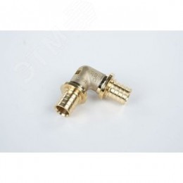 Угольник 20 90 град. аксиальный, латунь DZR