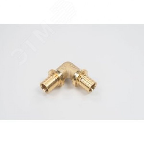 Угольник 25 90 град. аксиальный, латунь DZR