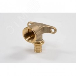 Угольник 20х1/2'ВР переходной с внутренней резьбой, водорозетка, аксиальный, латунь