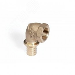 Угольник 20х3/4'ВР переходной с внутренней резьбой, аксиальный, бронза