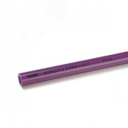 Труба сшитый полиэтилен RAUTITAN pink+ 25х3.5 мм PE-Xa, прямые отрезки 6 м