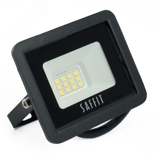 Прожектор светодиодный ДО-10w 6400К 900 Лм IP65 черный