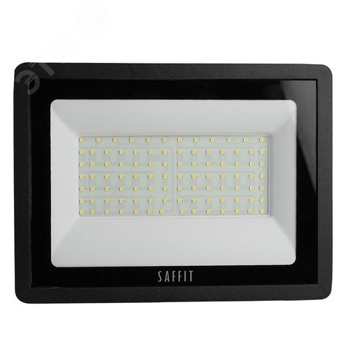 Прожектор светодиодный ДО-100w 6400К 9000 Лм IP65 черный