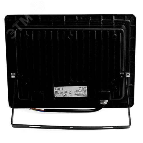 Прожектор светодиодный ДО-100w 6400К 9000 Лм IP65 черный