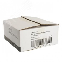 Лента светодиодная 6Вт/м 220В 6500К IP65 60LED/м SST20