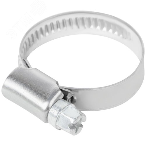Хомут обжимной накатной 16-32мм нержавеющая сталь 9мм