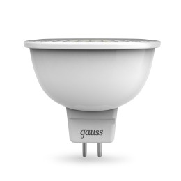 Лампа светодиодная LED 5 Вт 530 лм 4100К софит MR16 нейтральный GU5.3 AC 220В диммируемая Black