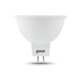 Лампа светодиодная LED 5 Вт 530 лм 6500К софит MR16 холодный GU5.3 AC 220В Black