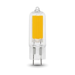 Лампа светодиодная LED 4.5 Вт 400 лм 4100К капсула нейтральный G4 AC 220В стеклянная Black Gauss