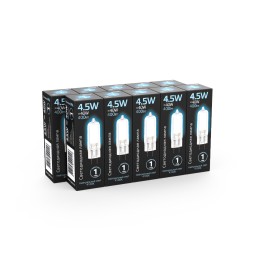 Лампа светодиодная LED 4.5 Вт 400 лм 4100К капсула нейтральный G4 AC 220В стеклянная Black Gauss