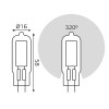 Лампа светодиодная LED 4.5 Вт 400 лм 4100К капсула нейтральный G4 AC 220В стеклянная Black Gauss