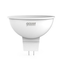 Лампа светодиодная LED 5.5 Вт 470 лм 6500К софит MR16 холодный GU5.3 AC 220В Elementary