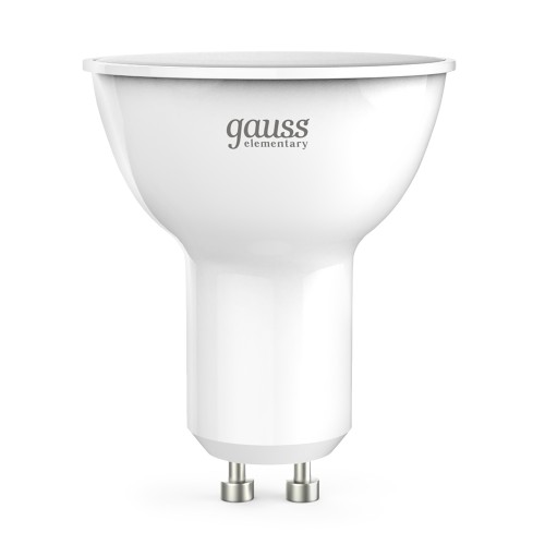 Лампа светодиодная LED 11 Вт 850 лм 6500К софит MR16 холодный GU10 AC 220В Elementary
